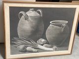 a picture of a picture of a pot and some vegetables