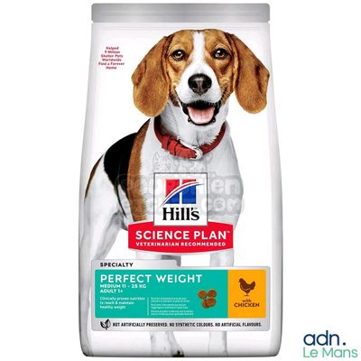 Hill's Science Plan Perfect Weight - Aliment pour chiens adultes de grande race