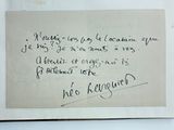 a note written on a piece of paper with writing on it