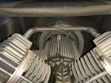 an image of a close up view of a car ' s engine