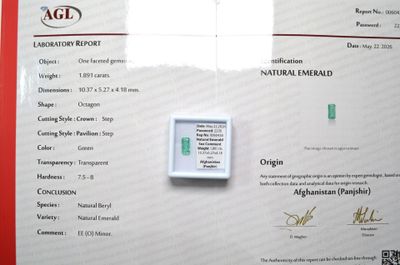 une photo d'un certificat sur laquelle figure la photo d'une personne