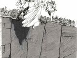 an image of a drawing of a man and a woman on a wall