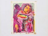 an image of a painting of a woman sitting in a chair