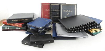several books are stacked on top of each other on a table