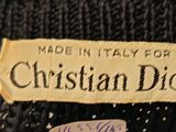 a label that says christian dior made in italy for
