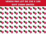 vendu par lot de 25 x 100 soi 2500 unites