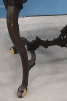 Table à thé en bois dur dans le goût de VIARDOT, entretoise … (photo 4)