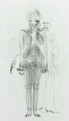 an image of a drawing of a man and a woman