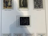 a picture of a picture of different stamps on a sheet of paper