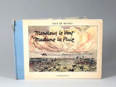 un vieux livre avec l'image d'un chien sur la couverture