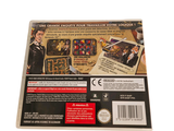 a back cover of a game with a picture of a man in a tuxedo