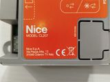 a close up of a device on a white surface