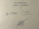 an image of a book with a handwritten title and a picture of a plane