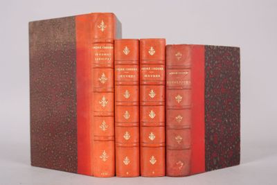 CHENIER, 4 vol. XIXème s. : Oeuvres 3 vol.