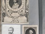 an open book with a picture of a man and a woman on it