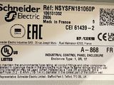 a label on the back of an electronic device
