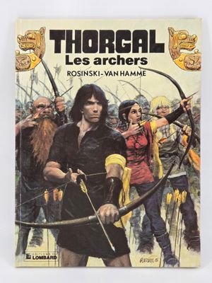 the cover of the book thoral les archeres by rosink van hammer