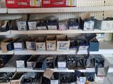 many different types of tools on the shelves in the store