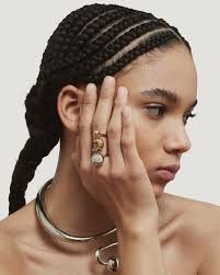 lot de 5 bagues de marque GHAZAL - Collection : AMAL MIXED - Photo 1