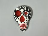 day of the dead sugar skull magnet