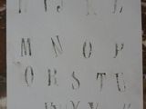 a piece of paper with writing on it sitting on a table