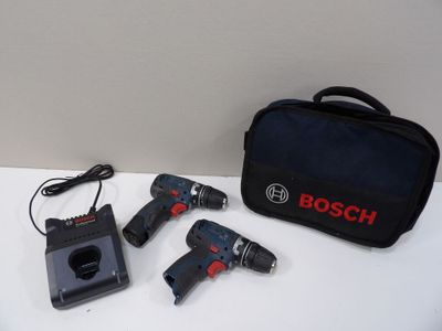 Ensemble perceuse sans fil Bosch et chargeur avec mallette de transport