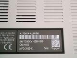a close up of a label on a laptop