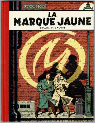 la couverture du livre *La marque jaune* d'Edgar Jackson