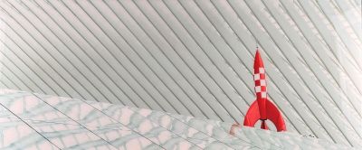 GERT KLAY Tintin take off... Liège Belgique