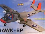 a picture of a model of a small airplane