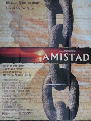 une image d'une affiche du film « Amistad »