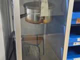 a popcorn machine that is sitting on a table