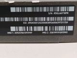 a close up of a box with a barcode on it