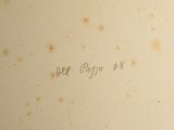 a close up of a piece of paper with writing on it