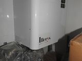 a picture of a white refrigerator in a room
