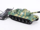 a toy tank that is sitting on a white surface