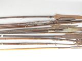 a lot of sticks that are sitting on a table