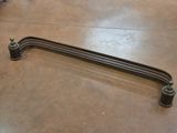 an image of a metal rail on the floor