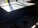 a table that is sitting in the middle of a room