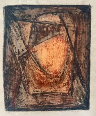 une image représentant un dessin d'un carré avec un soleil au centre