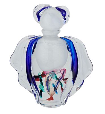 an image of a glass figurine of a woman