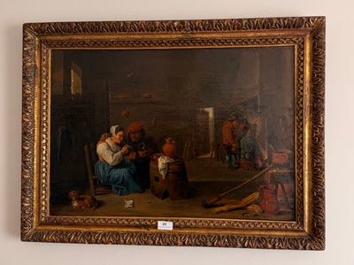 une photo d'un tableau accroché au mur