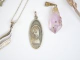 a picture of a collection of jewelry on a table