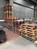 Important lot de palettes bois dont Europe (photo 3)