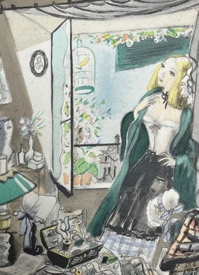 André DIGNIMONT (1891-1965) Mimi Pinson.