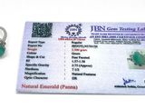 an id card with a picture of a ring and a ring on it