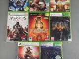 a bunch of video games are sitting on a table