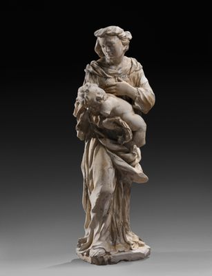 Attribué à Jean-Baptiste MÉZANGEAU (1652-1734)