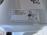 an image of a water heater that is outside