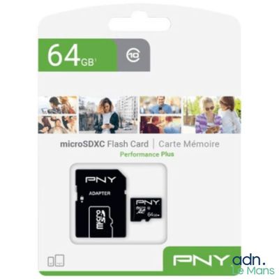 pny 64gb micro sd memory card